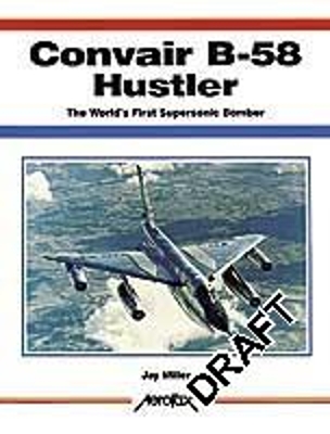 Book cover for Convair B-58 Hustler