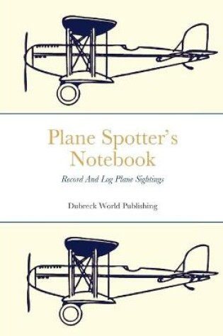 Cover of Plane Spotter's Notebook