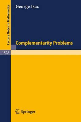 Cover of Complementarity Problems