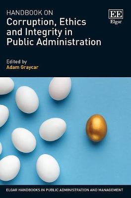 Book cover for Handbook on Corruption, Ethics and Integrity in Public Administration