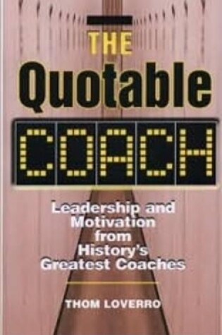 Cover of The Quotable Coach