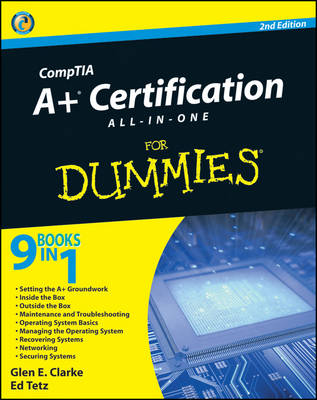 Book cover for CompTIA A+ Certification All-in-One For Dummies