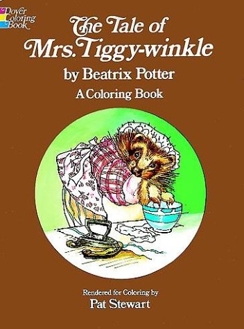 Book cover for The Tale of Mrs. Tiggy-Winkle Colouring Book