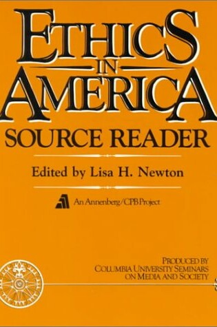 Cover of Ethics in America Source Reader