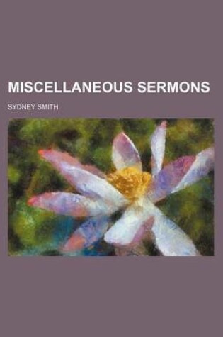 Cover of Miscellaneous Sermons