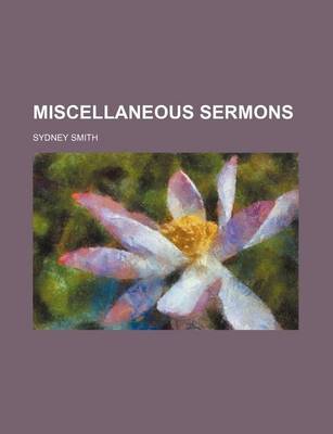 Book cover for Miscellaneous Sermons