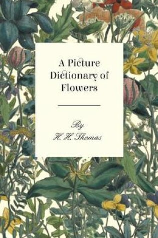 Cover of A Picture Dictionary Of Flowers