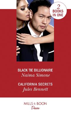 Book cover for Black Tie Billionaire / California Secrets