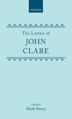 Book cover for The Letters of John Clare