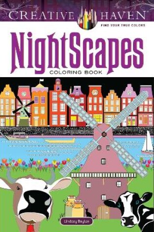 Cover of Creative Haven Nightscapes Coloring Book