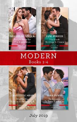 Book cover for Modern Box Set 1-4 July 2019