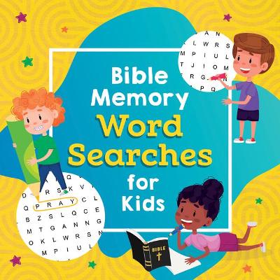 Book cover for Bible Memory Word Searches for Kids