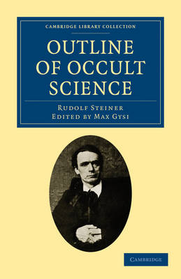 Cover of Outline of Occult Science