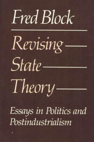 Cover of Revising State Theory