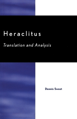 Book cover for Heraclitus