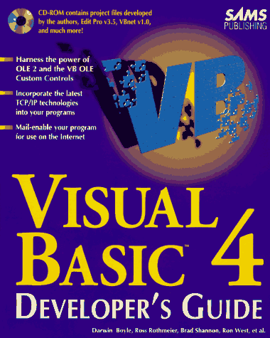 Cover of Visual Basic Developer's Guide