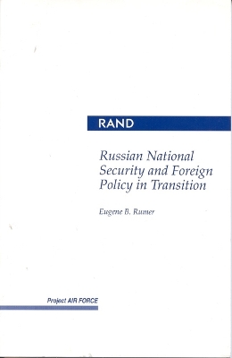 Book cover for Russian National Security and Foreign Policy in Transition