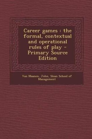 Cover of Career Games