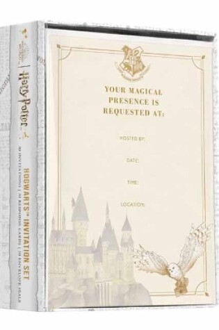 Cover of Hogwarts Invitation Set (Set of 30)