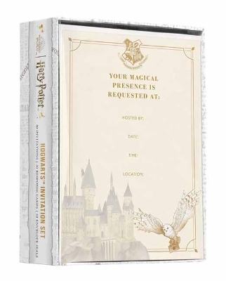 Cover of Hogwarts Invitation Set (Set of 30)