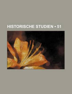 Book cover for Historische Studien (51)