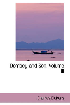 Book cover for Dombey and Son, Volume III