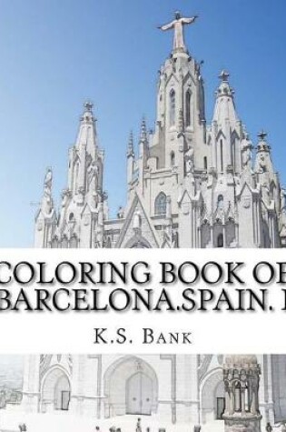 Cover of Coloring Book of Barcelona.Spain. I