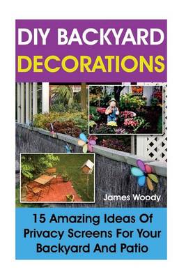 Book cover for DIY Backyard Decorations