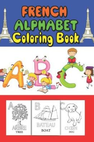 Cover of French Alphabet coloring book