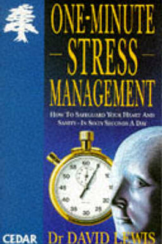 Cover of One Minute Stress Management