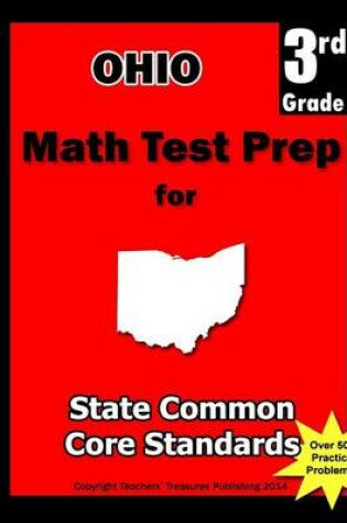 Cover of Ohio 3rd Grade Math Test Prep