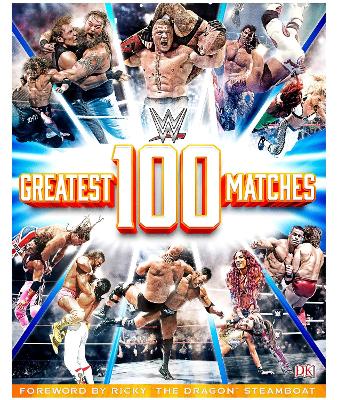 Book cover for WWE: 100 Greatest Matches
