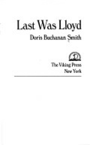 Cover of Last Was Lloyd