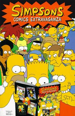 Book cover for Simpsons Comics Extravaganza