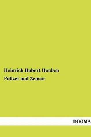 Cover of Polizei und Zensur