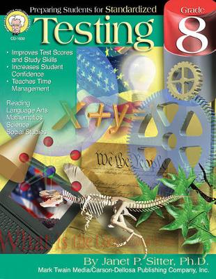 Book cover for Preparing Students for Standardized Testing, Grade 8