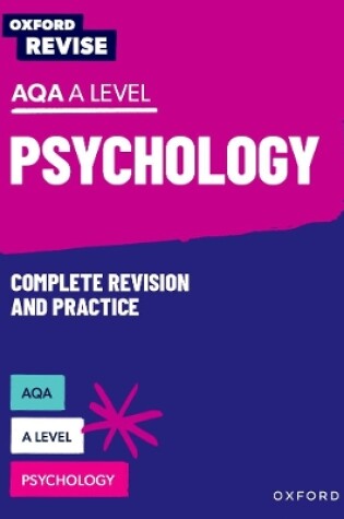 Cover of Oxford Revise: AQA A Level Psychology