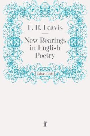 Cover of New Bearings in English Poetry