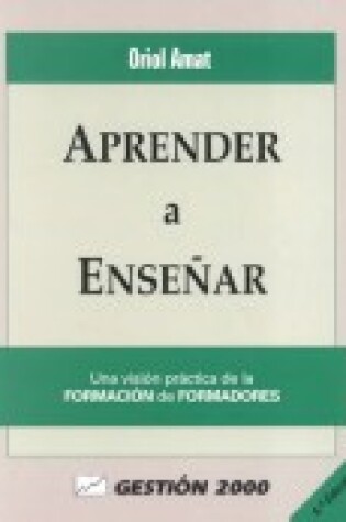 Cover of Aprender A Ensenar