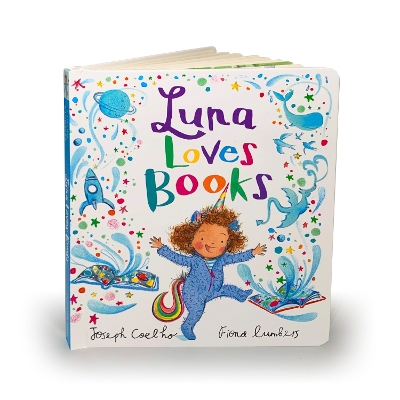 Book cover for Luna Loves Books