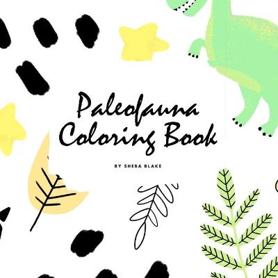 Book cover for Paleofauna Coloring Book for Children (8.5x8.5 Coloring Book / Activity Book)