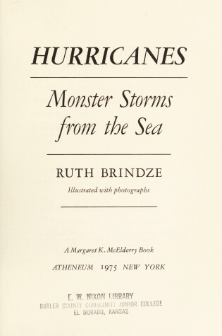 Cover of Hurricanes