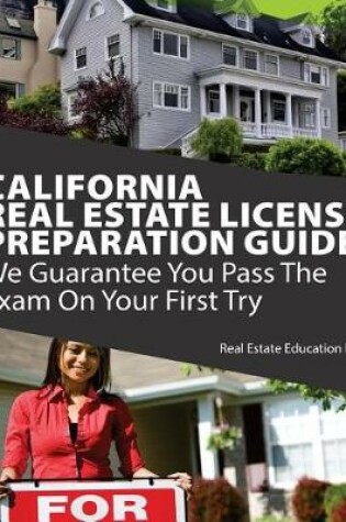 Cover of California Real Estate License Preparation Guide