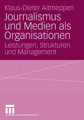 Book cover for Journalismus Und Medien ALS Organisationen