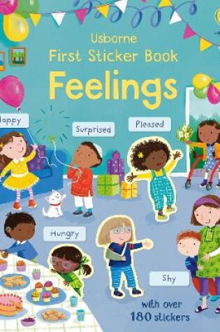 Cover of First Sticker Book Feelings