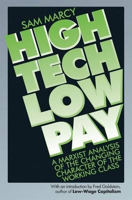 Book cover for High Tech Low Pay: A Marxist Analysis of the Changing Character of the Working Class