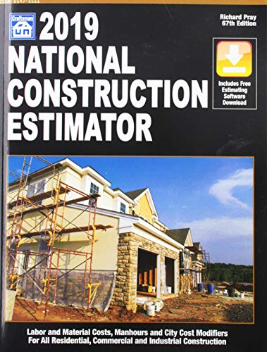 Book cover for 2019 National Construction Estimator