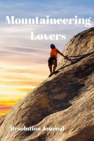 Cover of Mountaineering Lovers Resolution Journal