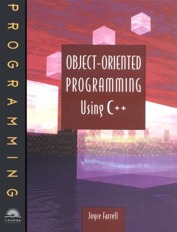 Book cover for Object Oriented Programming with C++