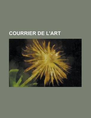 Book cover for Courrier de L'Art